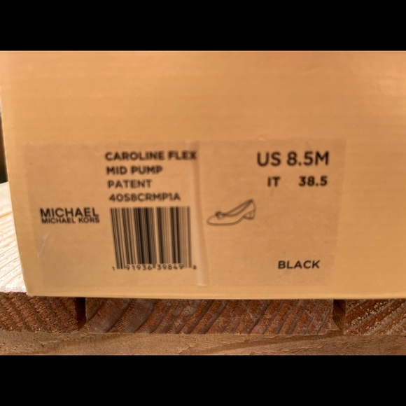 Michael Kors Caroline mid height pump size 8.5 - Picture 7 of 7